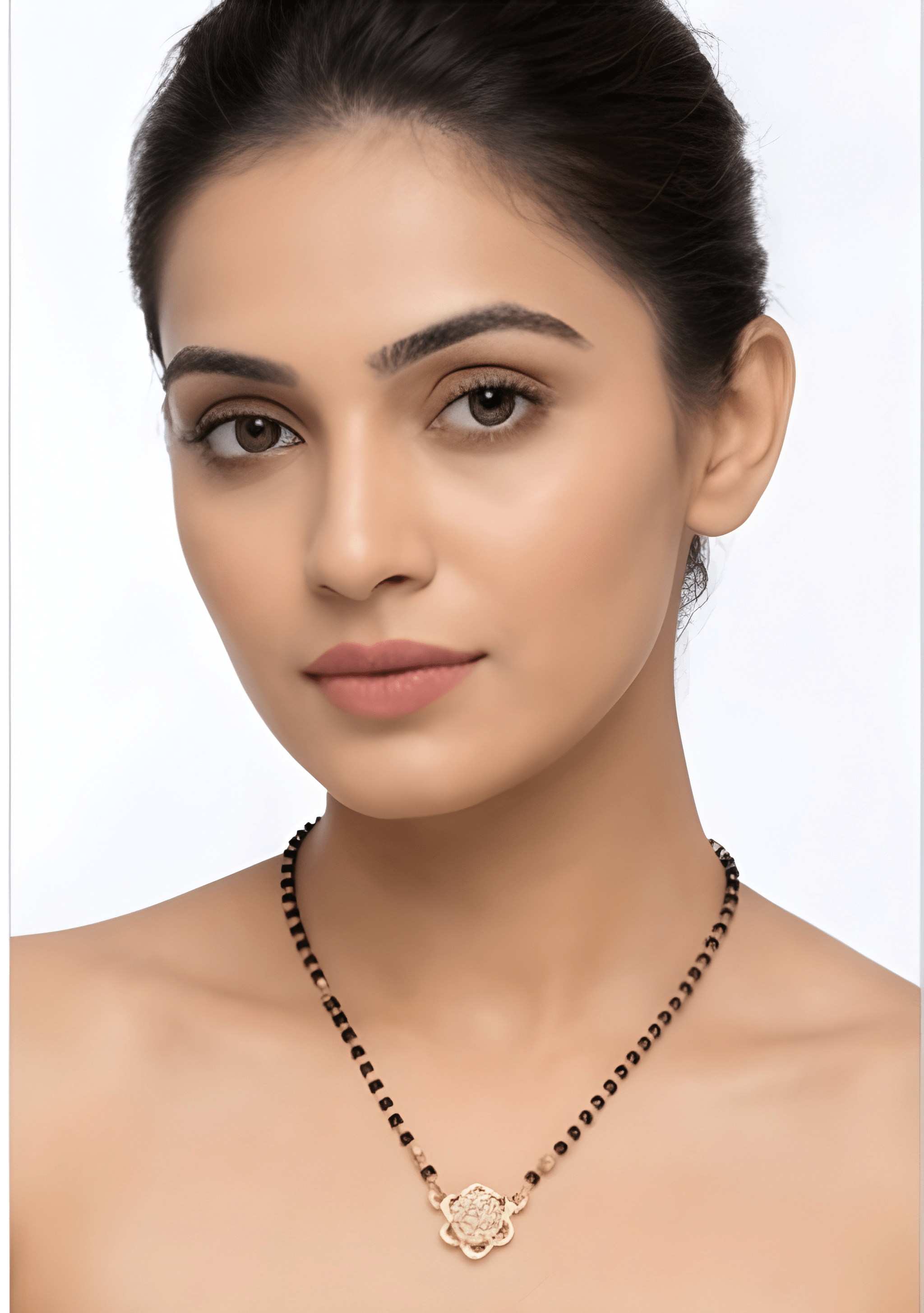 Traditional Gold Floral Mangalsutra