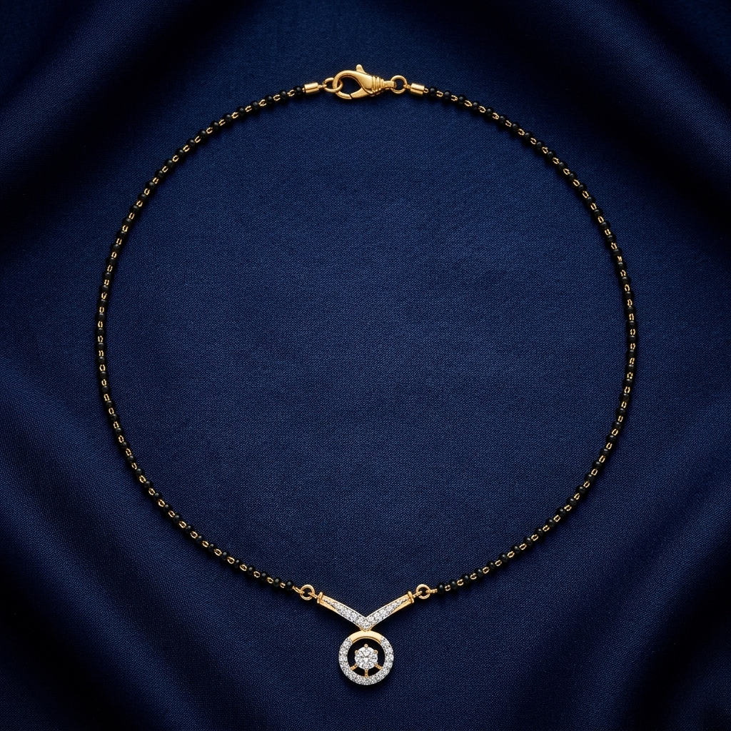 Vow Diamond Mangalsutra For women